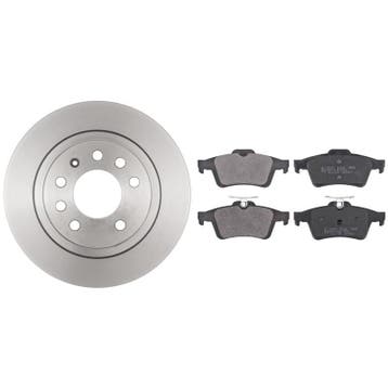 Voordeelpakket remschijven & remblokken Opel GT 2.0 Achterzi, Auto-onderdelen, Verzenden, Nieuw, Opel