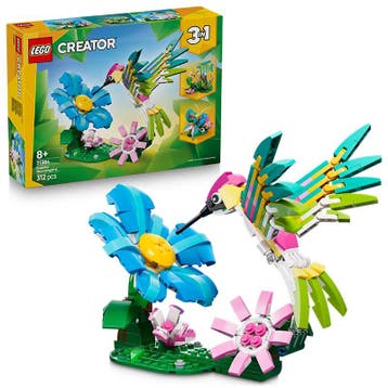 LEGO Creator 3in1 - Wild Animals Colorful Hummingbird 31384, Kinderen en Baby's, Ophalen of Verzenden, Nieuw