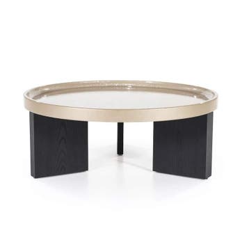 Salontafels Mayson - 90cm - Beige - 95975 - salontafel, Nieuw, Overige materialen