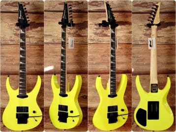 Ibanez Made in Japan 540PIII Yellow 2e Hands, Ophalen of Verzenden, Zo goed als nieuw, Solid body, Ibanez
