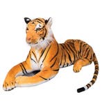 Decoratieve reuze knuffel tijger 110 cm lang, Verzenden, Nieuw, Overige typen
