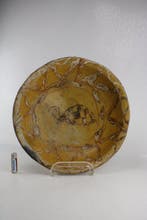 Kom - Aardewerk - Tortoise - Slip-gedecoreerd, Antiek en Kunst