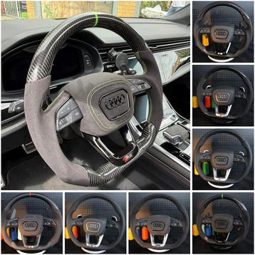 Audi RSQ3 Q5 SQ5 Q7 SQ7 4M Q8 RSQ8 4M Stuur Verwarmd Carbon, Ophalen of Verzenden