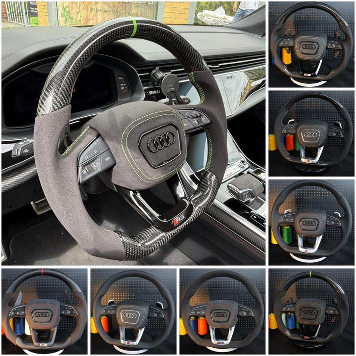 Audi RSQ3 Q5 SQ5 Q7 SQ7 4M Q8 RSQ8 4M Stuur Verwarmd Carbon, Auto diversen, Tuning en Styling, Ophalen of Verzenden