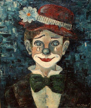 Spaanse school (XX) - El payaso triste