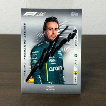 Aston Martin - Topps n°49 - Fernando Alonso - 2025 -, Nieuw