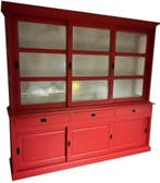 Buffetkast rood Beverwijk 220cm, Ophalen of Verzenden, Nieuw