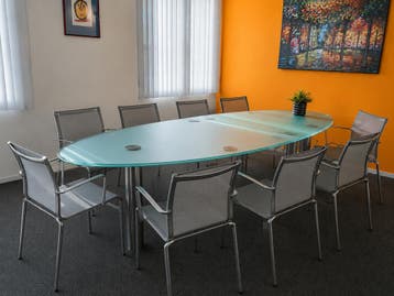 Grote glazen design vergadertafel / spreektafel 300x120 cm, Ophalen of Verzenden, Nieuw in verpakking