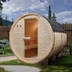 Barrelsauna Spitsbergen - Incl. saunakachel - Ø 190 cm - 3,6, Verzenden, Nieuw
