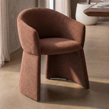 *WOONWINKEL* Velvet Eetkamerstoel Hotel Chique, Verzenden, Nieuw, Bruin