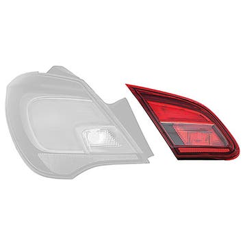 Opel Corsa E 2014-2019 Achterlichtglas Binnen Links 5D AL, Verzenden, Nieuw
