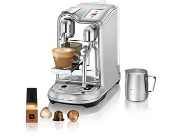 Sage -  Nespresso Creatista Pro - Capsulemachine  - Zilver, 1 kopje, Verzenden, Nieuw, Koffiepads en cups