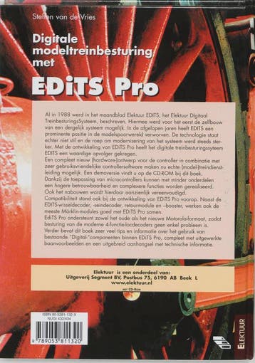 Digitale modeltreinbesturing met EDiTS Pro 9789053811320, Verzenden, Gelezen, S. van de Vries