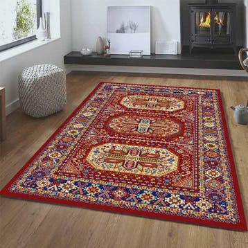 VIKAMA Retro Vloerkleed - Perzisch, Marokkaans & Turks Desig, Verzenden