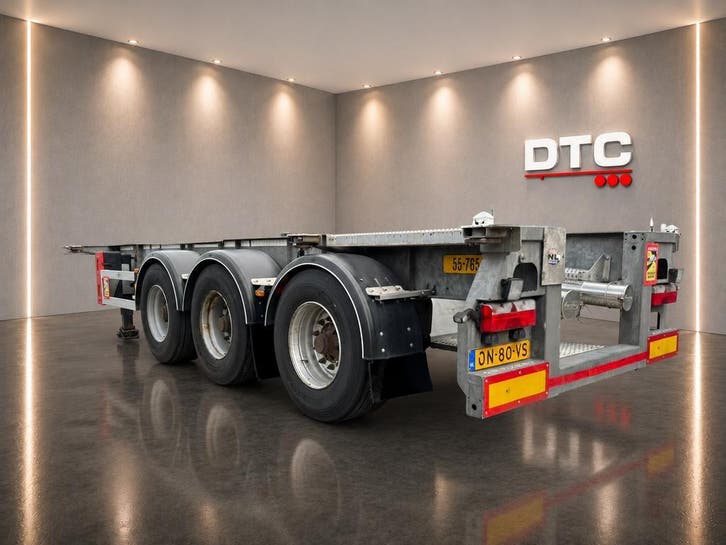 van Hool Tank chassis | 20 ft. | 30 ft. | verzinkt chassis, Auto's, Vrachtwagens, Aanhangers en Opleggers
