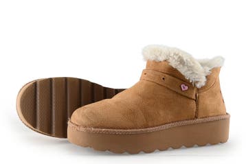 Skechers Boots Meisjes in maat 35 Cognac, Verzenden, Jongen of Meisje, Schoenen, Skechers