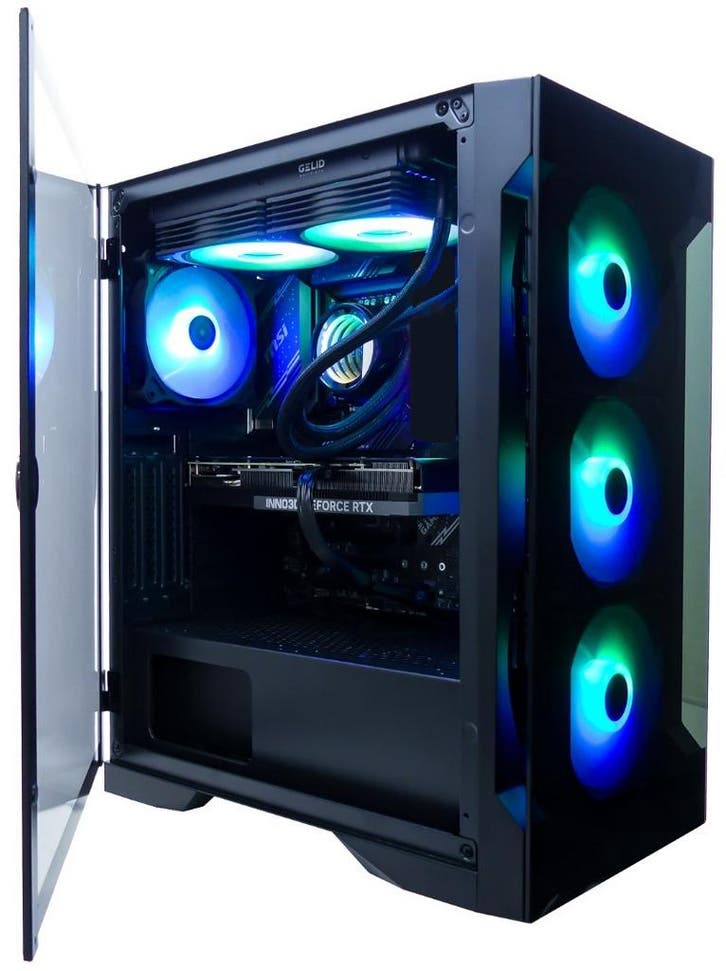Ryzen 9 5950X Game PC|RTX 5060|1TB|32GB|Waterkoeling - 16..., Computers en Software, Desktop Pc's, Nieuw, Ophalen of Verzenden