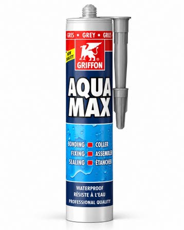 Griffon aquamax 1 stuk, 425 gr, grijs, koker, Verzenden, Nieuw