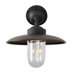 Solingen Stallamp Schuin Matzwart Brons Buitenverlichting, Tuin en Terras, Verzenden, Hanglamp, 50 tot 250 watt, Nieuw