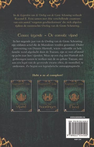 De eervolle vijand / Legenden van de oorlog van de grote, Verzenden, Gelezen, William Forstchen