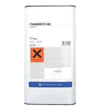 PPG Thinner 21-06 5 liter, Ophalen of Verzenden, Nieuw