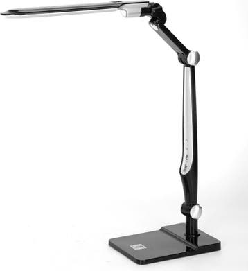 Bureaulamp - Tafellamp - Tafellamp slaapkamer - Zwart - Aigo, Verzenden, Zo goed als nieuw