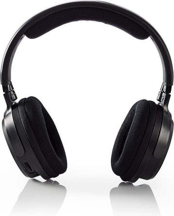 Nedis Draadloze TV-Koptelefoon - RF - On-Ear - Maximale, Verzenden, Nieuw