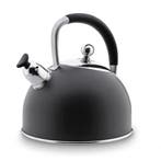 Habonne BLACK fluitketel RVS mat zwart 2.5 Liter - geschikt, Ophalen of Verzenden, Nieuw