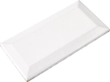 Wandtegel Metro 3D La Cueva Porto Wit Glans 7,5x15, Doe-het-zelf en Verbouw, Tegels, Nieuw, Minder dan 20 cm, 10 m² of meer, Wandtegels