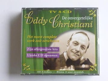 De onvergetelijke Eddy Christiani (3 CD), Ophalen of Verzenden, Zo goed als nieuw