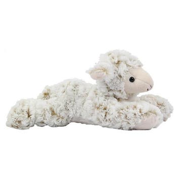 Schaap/lammetje knuffel - pluche - wit - 27 cm - boerderij, Verzenden, Nieuw