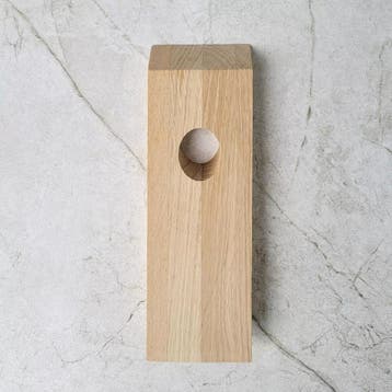 HOCHO Eikenhouten Balans Wijnhouder 250x80x20 mm – Perfec., Ophalen of Verzenden, Nieuw