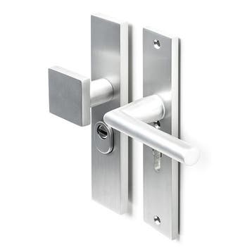 Veiligheidsbeslag met duwer | Intersteel | 55 mm, Verzenden, Nieuw