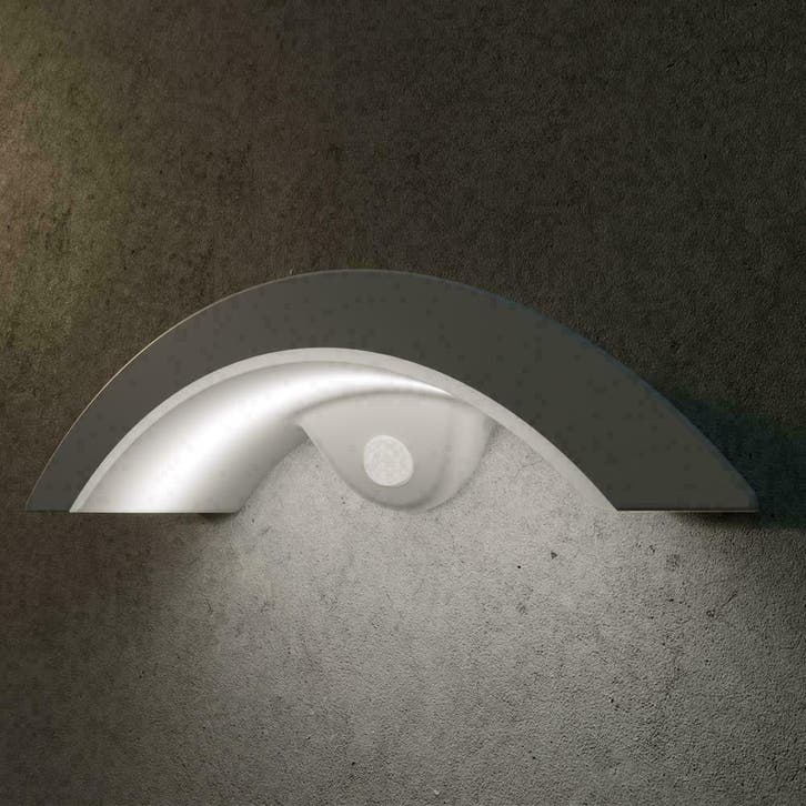 Solar wandlamp UFO: buitenlamp mét sensor op zonne-energie, Tuin en Terras, Buitenverlichting, Bewegingssensor, Led, Minder dan 50 watt
