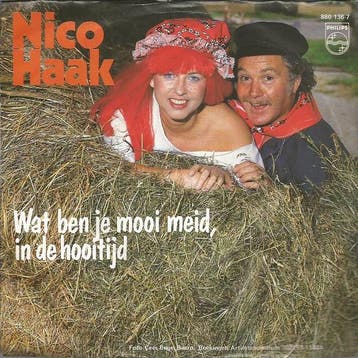 vinyl single 7 inch - Nico Haak - Wat Ben Je Mooi Meid, I..., Cd's en Dvd's, Vinyl Singles, Verzenden, Zo goed als nieuw