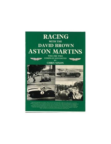RACING WITH THE DAVID BROWN ASTON MARTIN - VOLUME TWO-, Nieuw, Author