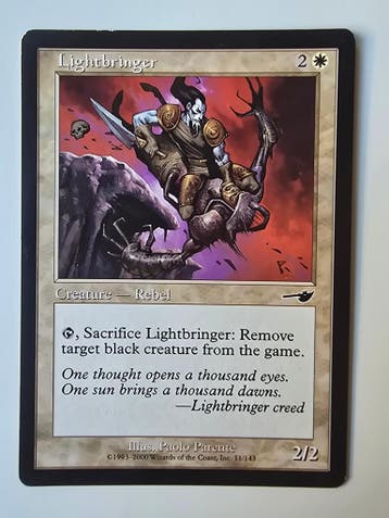 LIGHTBRINGER (NEMESIS) (11/143) (MTG) (TRADING CARD), Verzenden, Gebruikt