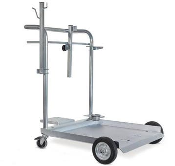 DRUM DOLLY 200 LTR VAT 4 WIELEN, Nieuw