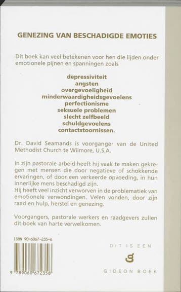 Genezing van beschadigde emoties 9789060672358 D.A. Seamands, Boeken, Verzenden, Gelezen, D.A. Seamands
