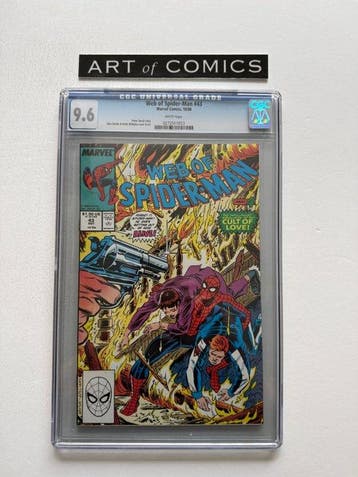 Web of Spider-Man #43 - CGC 9.6 - 1 Graded comic - Eerste, Nieuw