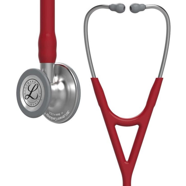 LITTMANN® CARDIOLOGY IV -  6184 - Bordeaux - Rvs, Diversen, Verpleegmiddelen, Nieuw, Verzenden