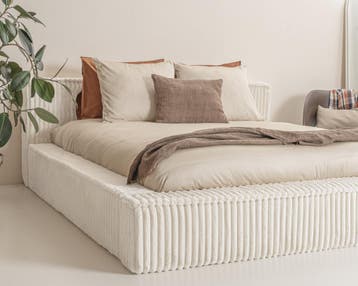 Adore Melody Pearl opbergbed beige – 140/160/180x200, Verzenden, Beige, 140 cm, 200 cm