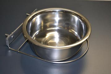 Eet of drinkbakje met klemhouder 18 cm, Ophalen of Verzenden, Nieuw