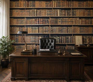 NIEUW 400x280 cm! Tessuto Libreria Antica Esclusiva,
