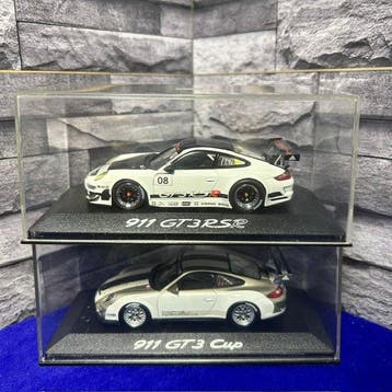 Minichamps 1:43 - Modelauto - Minichamps - Lotto 2 Modellini, Nieuw
