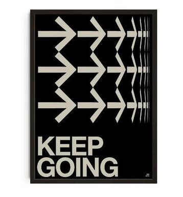 Retro Abstracte Canvas Poster Moderne Wandkunst Decoratie, Verzenden, Nieuw