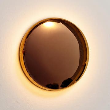 Auris Wandlamp Spiegel Brons Binnenverlichting Wandlampen, Huis en Inrichting, Verzenden, Nieuw