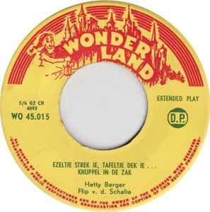 vinyl single 7 inch - Hetty Berger - De Wolf En De Zeven..., Verzenden, Zo goed als nieuw, 7 inch, Nederlandstalig