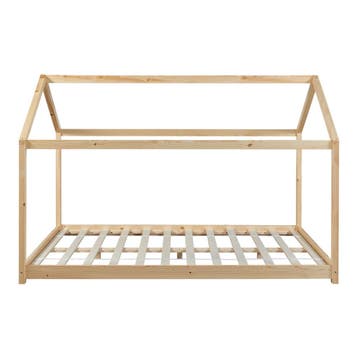 [en.casa] [neu.haus] Kinderbed Cerro huisbed met matras 120x, Verzenden, Nieuw