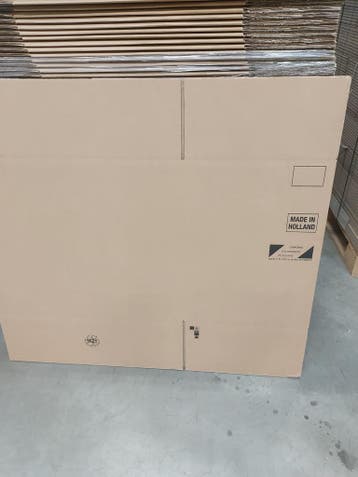 Vouwdoos 715x445x600 mm dubbelgolf karton bruin fefco 0201, Zakelijke goederen, Partijgoederen en Retail | Verpakking en Verzending